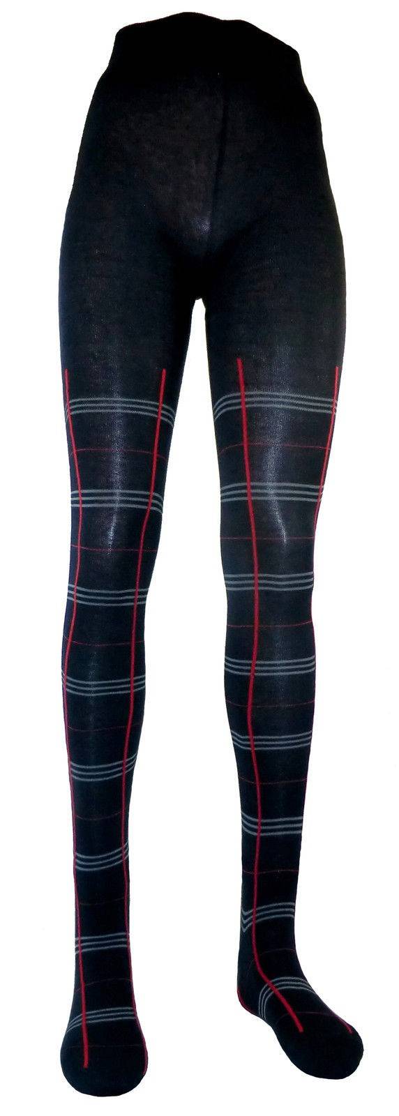 Shimasocks Damen Ringel- Streifen Strumpfhose Black Friday