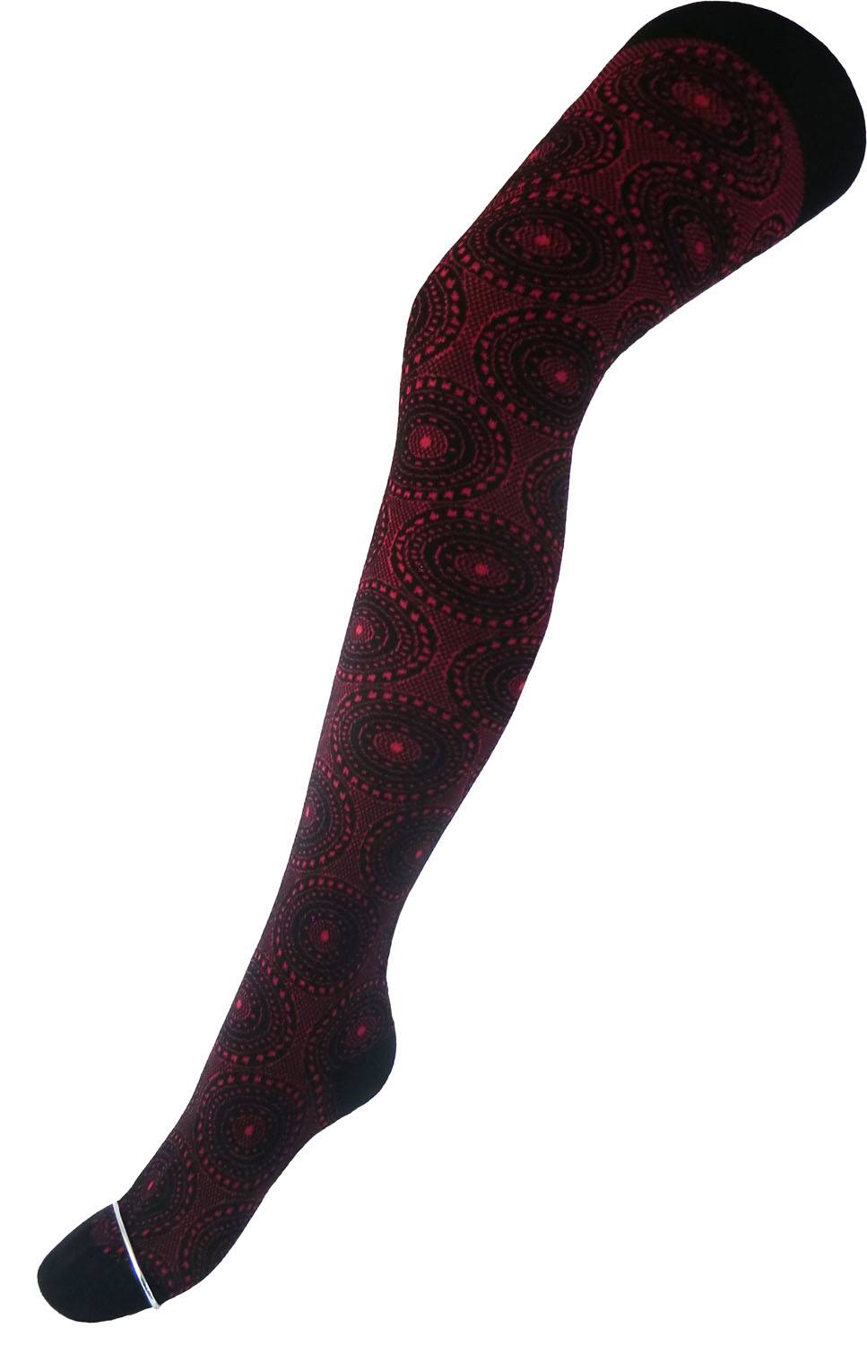 Shimasocks Damen Strumpfhose Spitzenmandala Sonderangebote