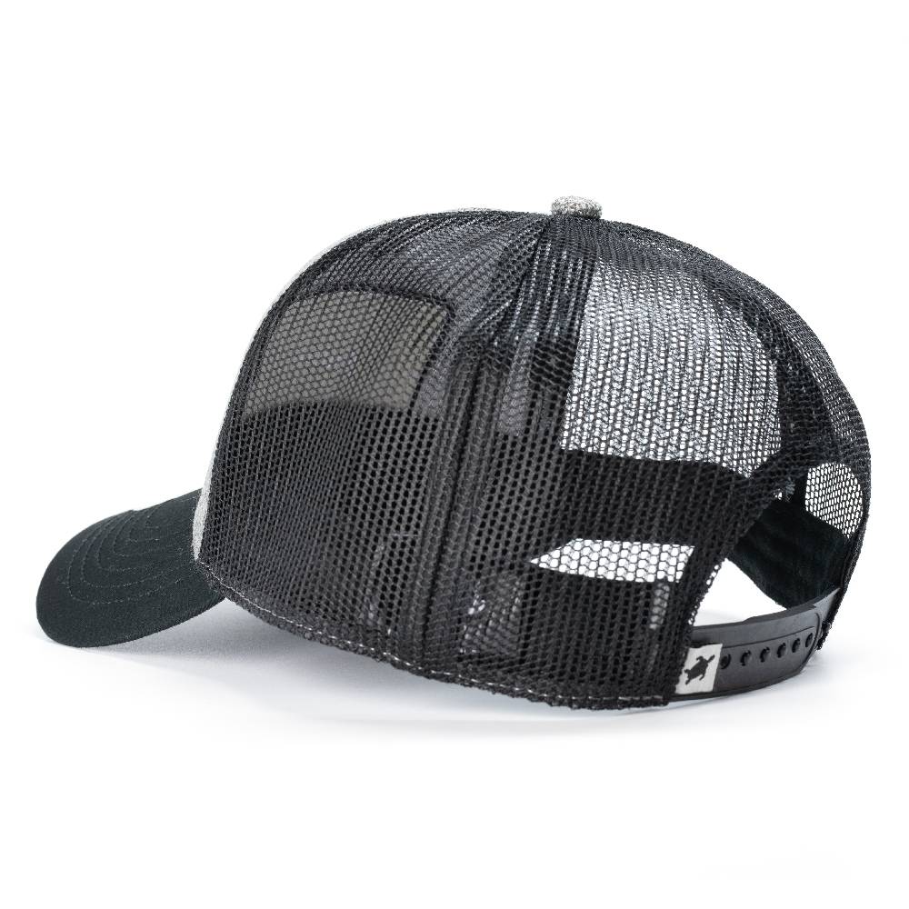 ﻿Smith & Miller Varnado Unisex Trucker Cap, grey-black Saisonschlussverkauf