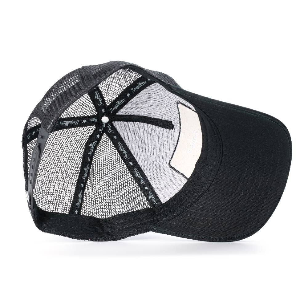 ﻿Smith & Miller Varnado Unisex Trucker Cap, grey-black Saisonschlussverkauf