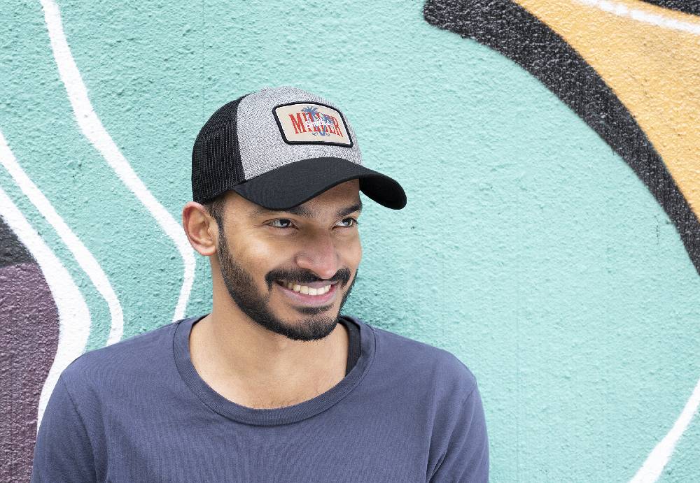 ﻿Smith & Miller Varnado Unisex Trucker Cap, grey-black Saisonschlussverkauf