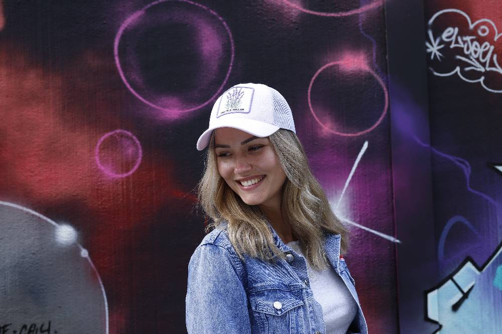 Smith & Miller Herbal Women Trucker Cap, lt.pink-white Cyber Monday