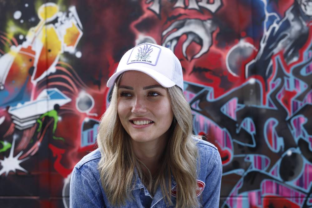 Smith & Miller Herbal Women Trucker Cap, lt.pink-white Cyber Monday