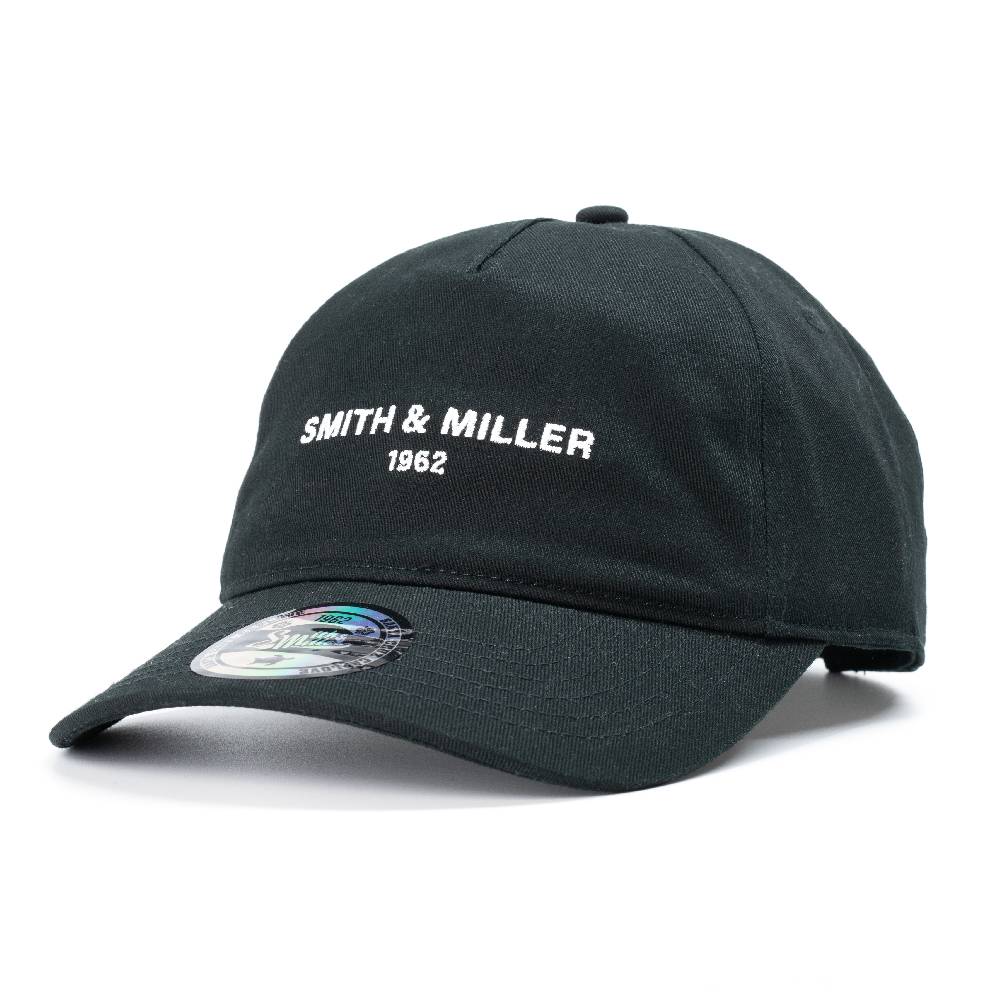 Smith & Miller Eden Unisex unstructured curved Cap, black Vatertagsangebot