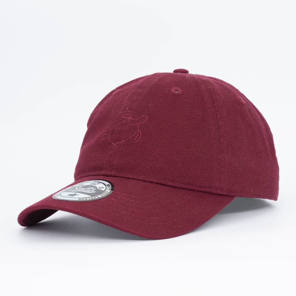 Smith & Miller Filley Unisex Unstructured Cap, maroon Zeitlich begrenztes Angebot