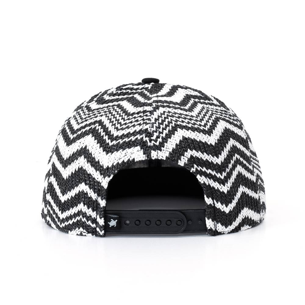 Smith & Miller Bast Flat Unisex Snapback Cap, black Sonderangebote