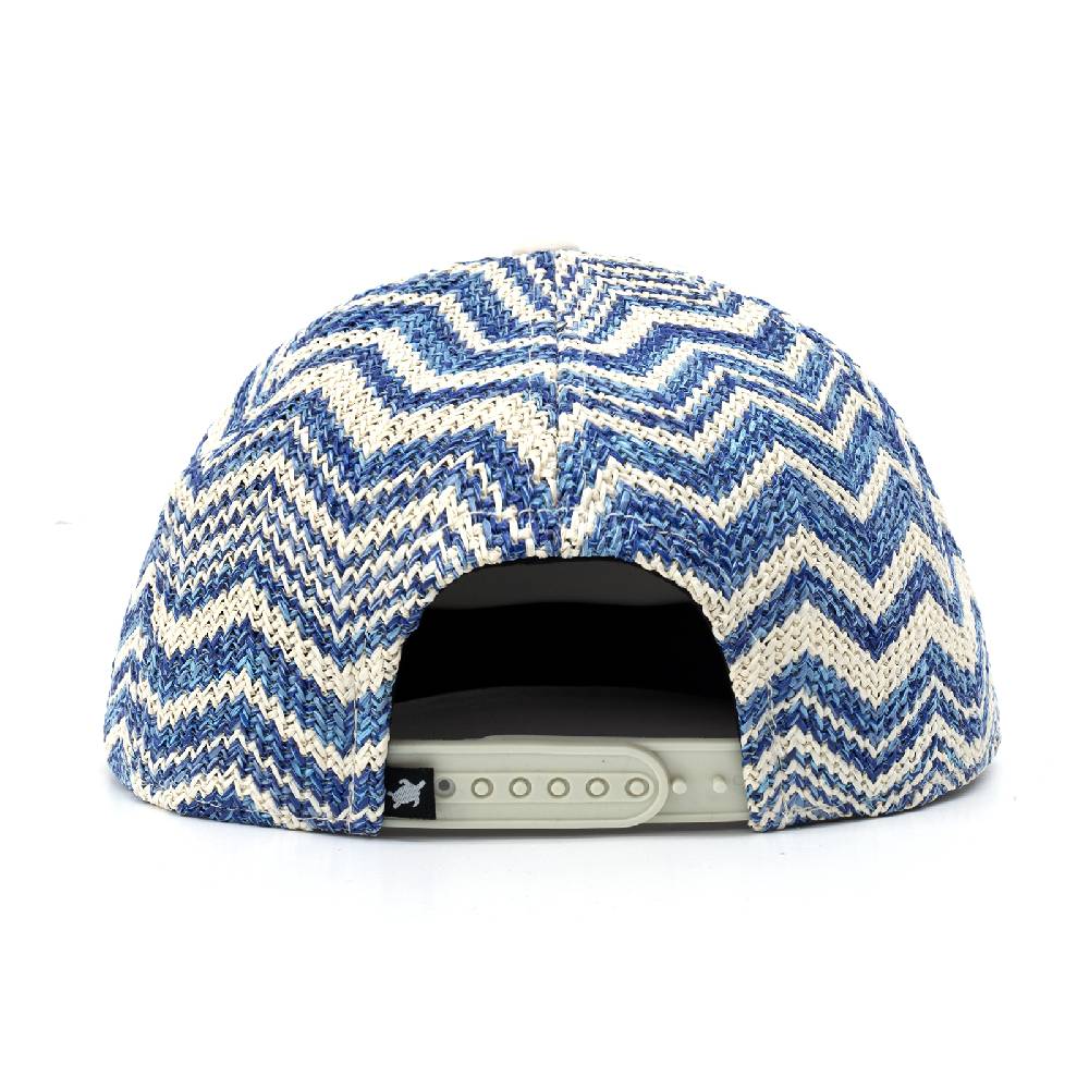 Smith & Miller Bast Flat Unisex Snapback Cap , blue - stone VIP-Rabatte