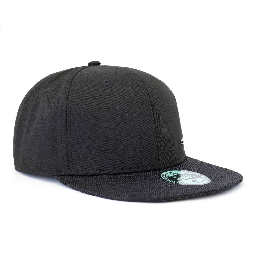 Smith & Miller Ollado Unisex Snapback Cap, black Tiefpreis