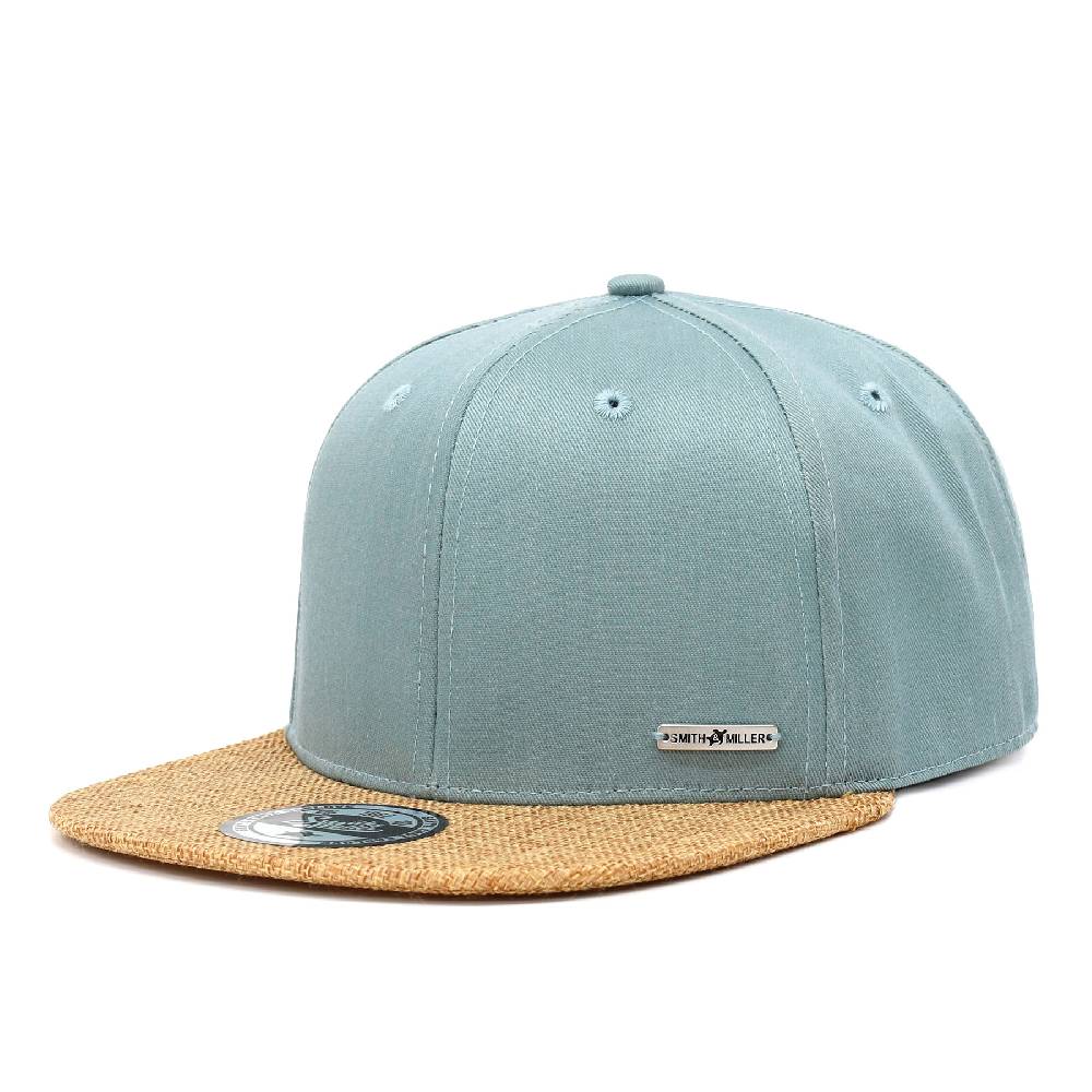 Smith & Miller Ollado Unisex Snapback Cap, sea green Super Sparpreis