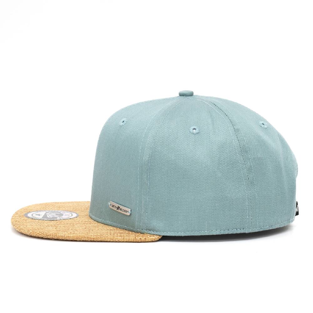 Smith & Miller Ollado Unisex Snapback Cap, sea green Super Sparpreis