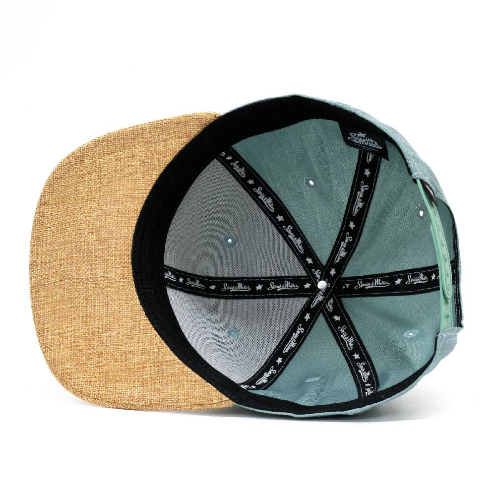 Smith & Miller Ollado Unisex Snapback Cap, sea green Super Sparpreis