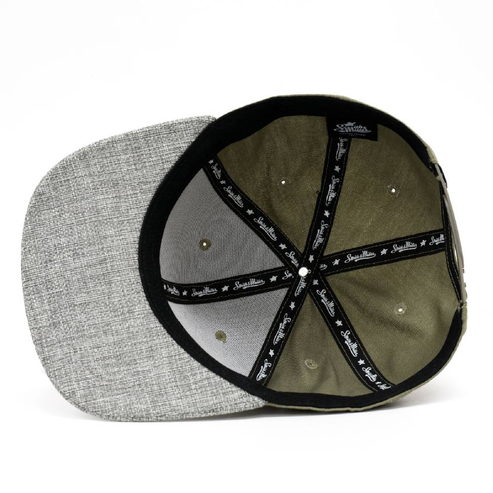 Smith & Miller Ollado Unisex Snapback Cap, olive Wochenangebot