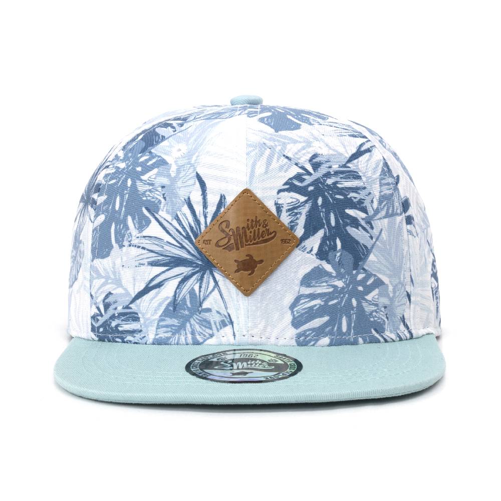 Smith & Miller Linares Snapback Cap, blau Kostenlose Rückgabe