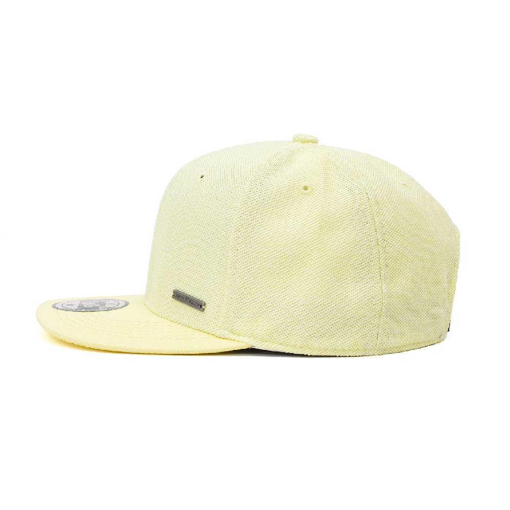 Smith & Miller Gabbs Unisex Snapback Cap, yellow Begrenzte Freigabe
