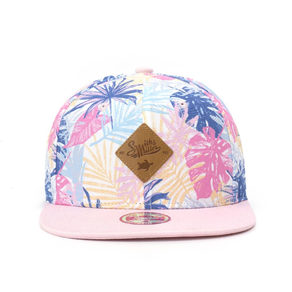 Smith & Miller Linares Women Snapback Cap, rosa Bis zu 65% Rabatt