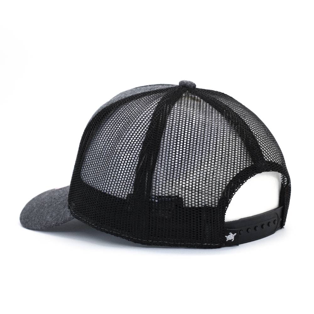 Smith & Miller Pico Rivera Women Trucker Cap, heather black Clearance-Verkauf