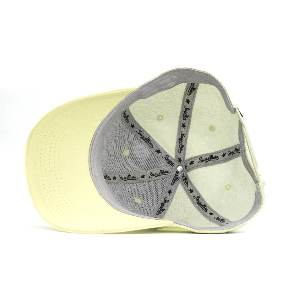 Smith & Miller Tencel Women Curved Cap, yellow Kostenloser Versand international