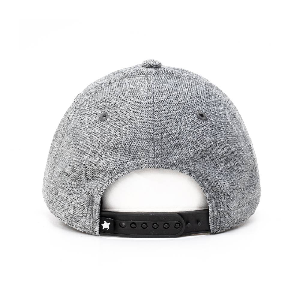 Smith & Miller Tencel Women Curved Cap, heather lt. grey-black Fabrikladen