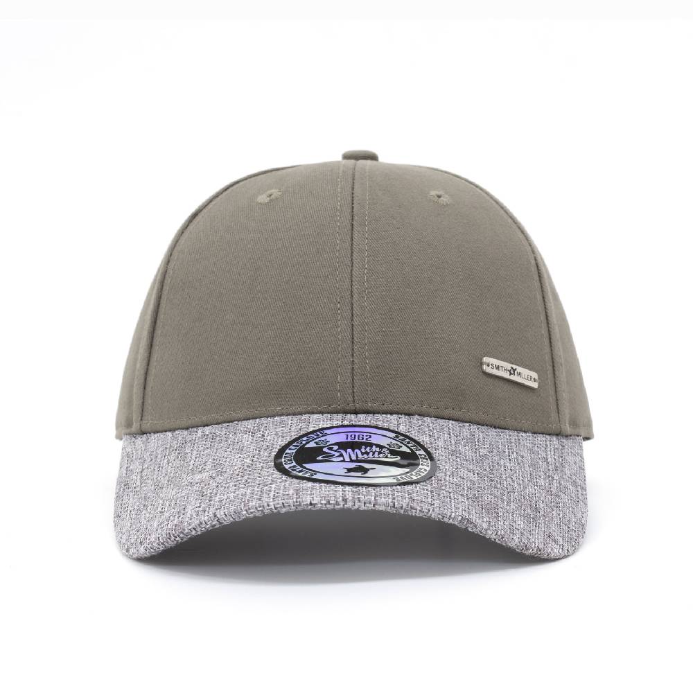 Smith & Miller Olimar Unisex Curved Cap, olive Im Verkauf