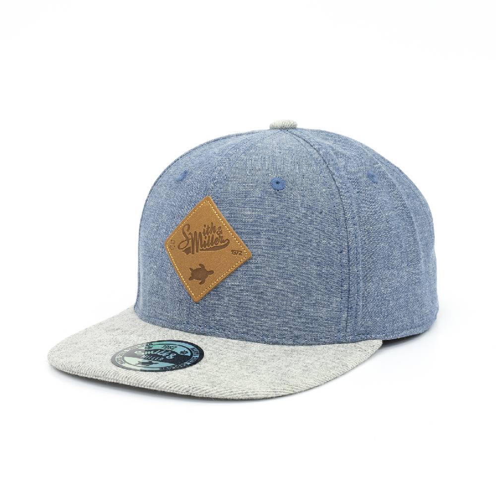 Smith & Miller Autumn Glory Unisex Snapback Cap, denim - grey Angebote