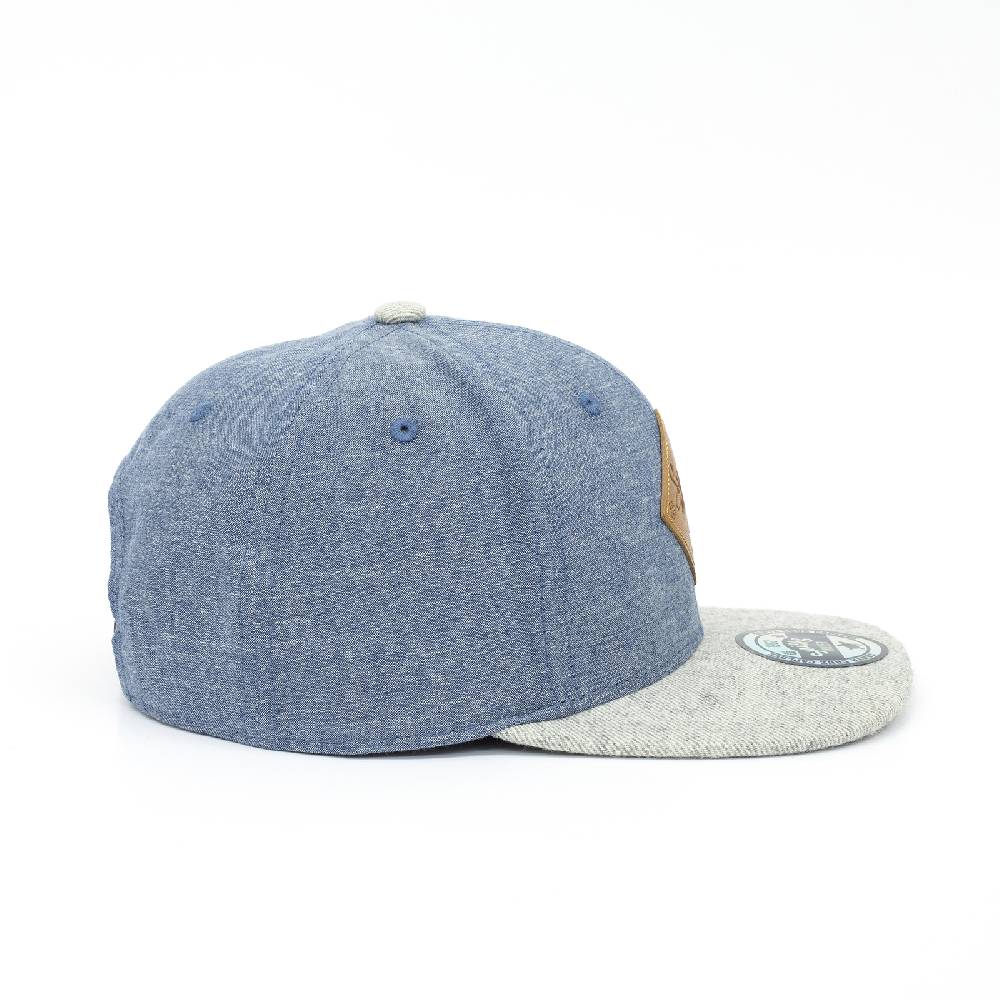 Smith & Miller Autumn Glory Unisex Snapback Cap, denim - grey Angebote