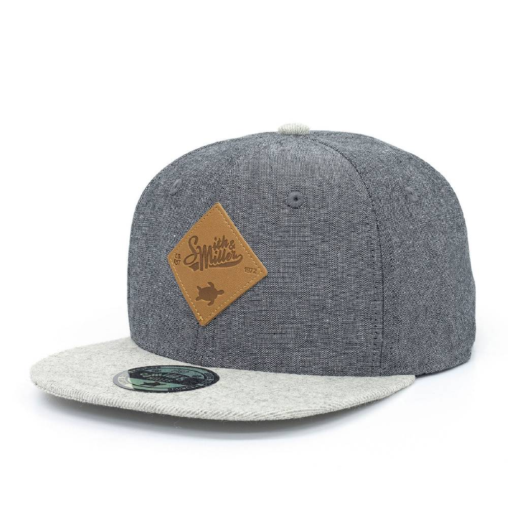 Smith & Miller Autumn Glory Unisex Snapback Cap, grey Hotsell