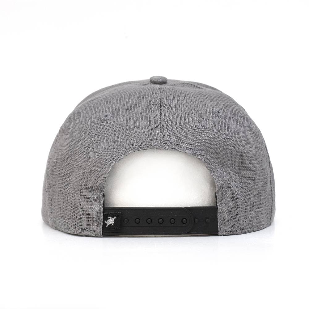 Smith & Miller Delano Unisex Snapback Cap, grey Schlussverkauf