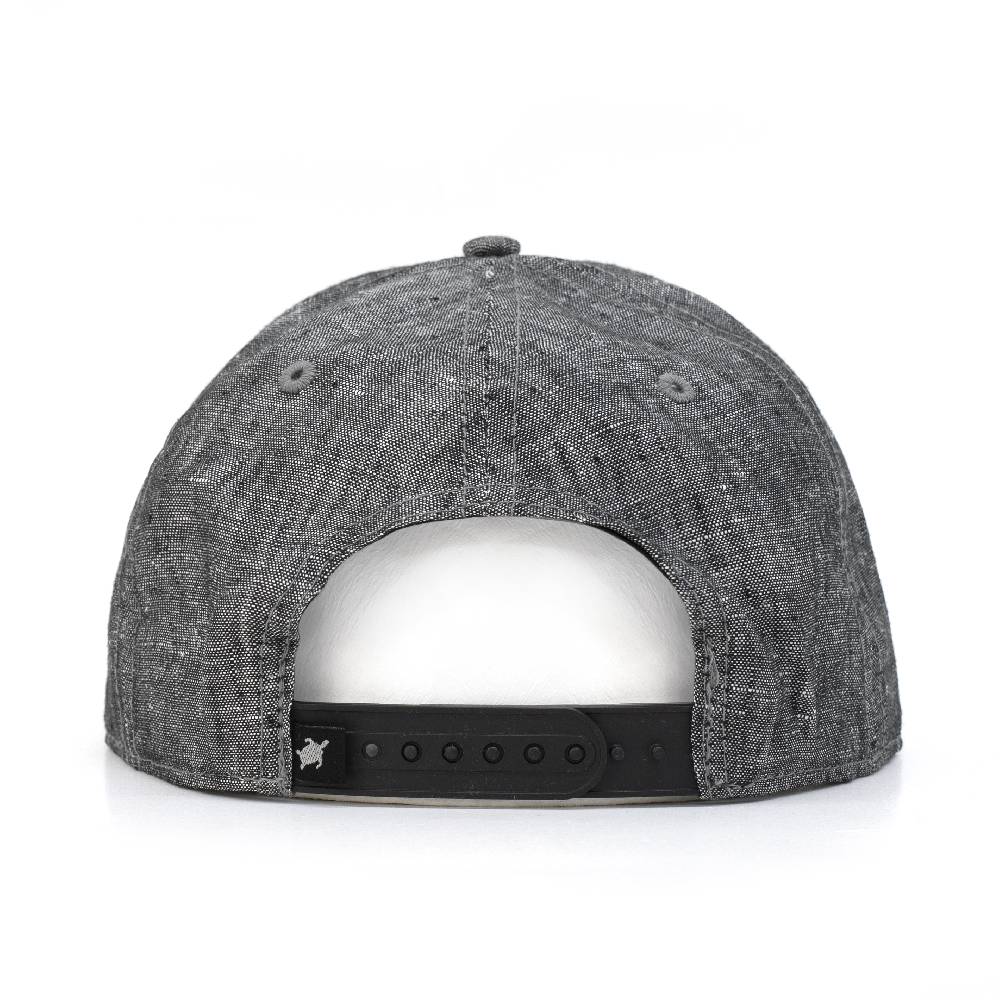 Smith & Miller Delano Unisex Snapback Cap, heather anthracite Meist gekauft