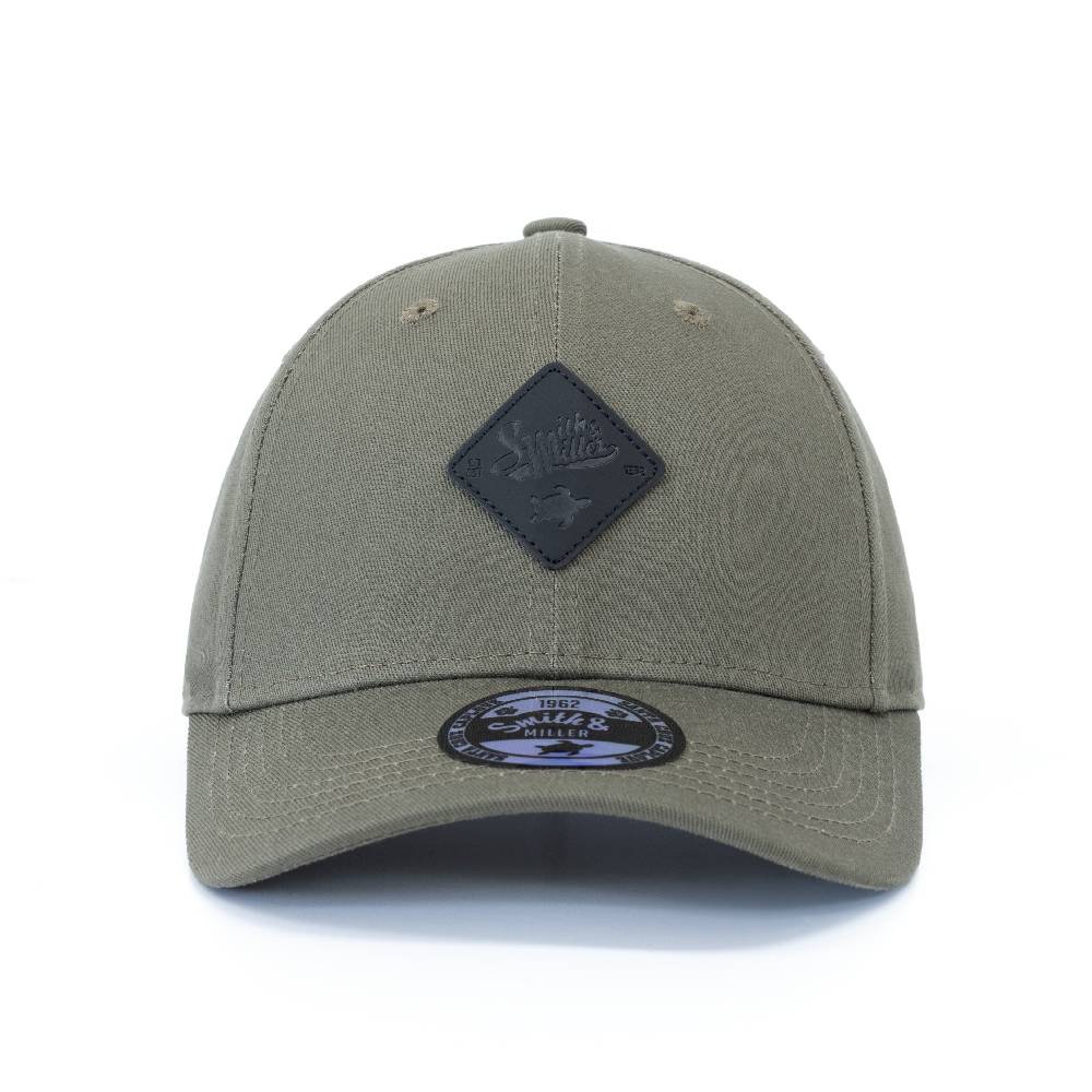 Smith & Miller Beverly Unisex Curved Cap, olive Großer Ausverkauf