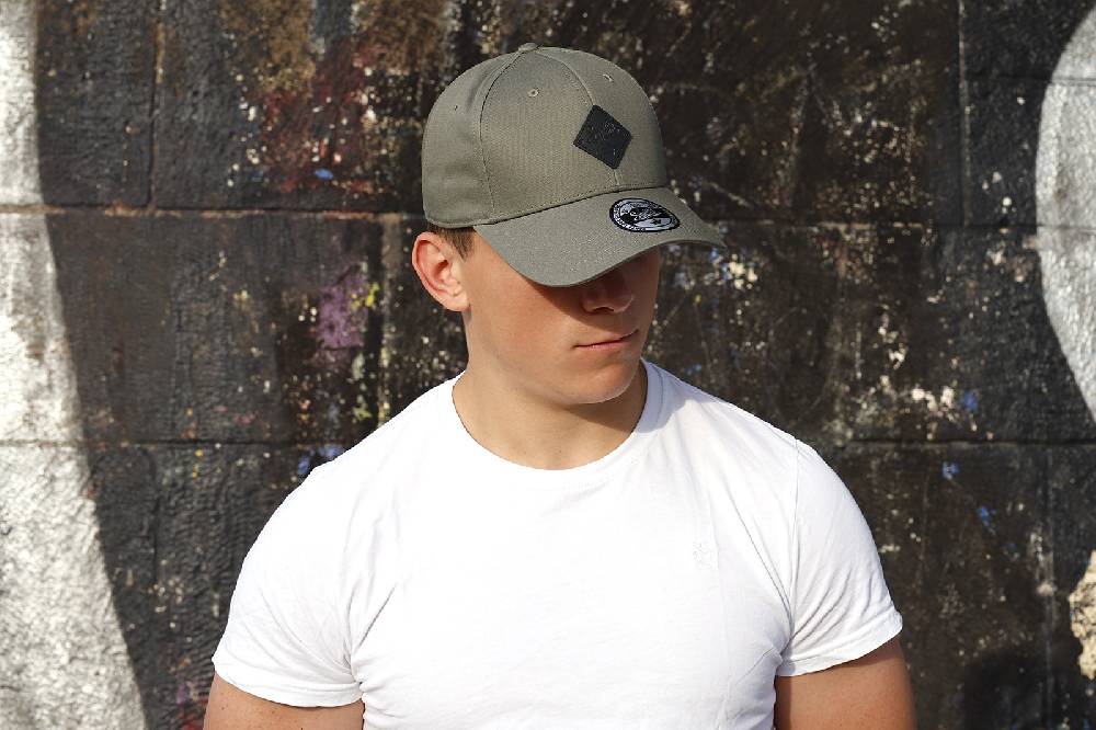 Smith & Miller Beverly Unisex Curved Cap, olive Großer Ausverkauf