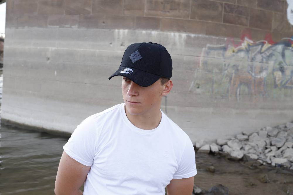 Smith & Miller Beverly Unisex Curved Cap, black Begrenztes Angebot