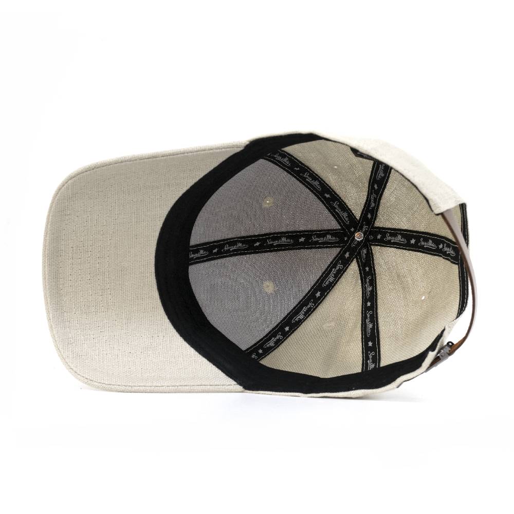 Smith & Miller Elam Unisex Curved Cap, stone Weihnachtsangebot