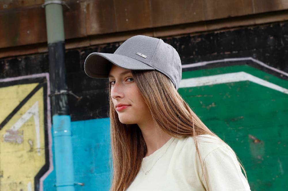 Smith & Miller Elam Unisex Curved Cap, grey Osterangebot