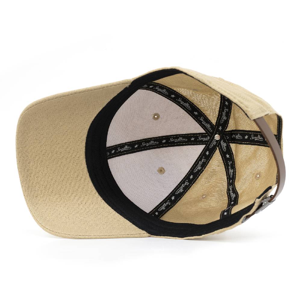 Smith & Miller Elam Unisex Curved Cap, khaki Muttertagsangebot