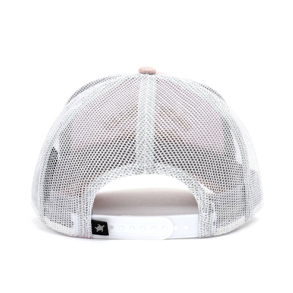 Smith & Miller Pico Rivera Women Trucker Cap, heather lt.pink - white Jubiläumsangebot