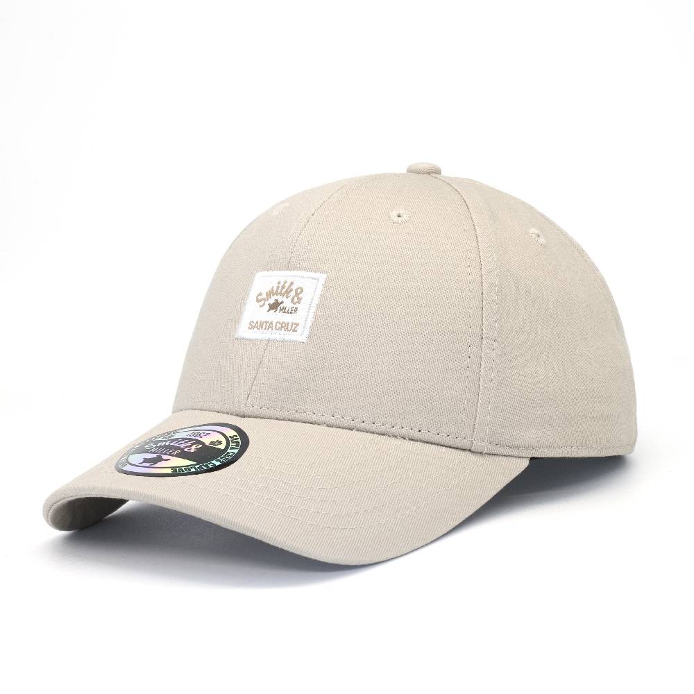 Smith & Miller Reno Unisex Curved Cap, stone Neueste Mode