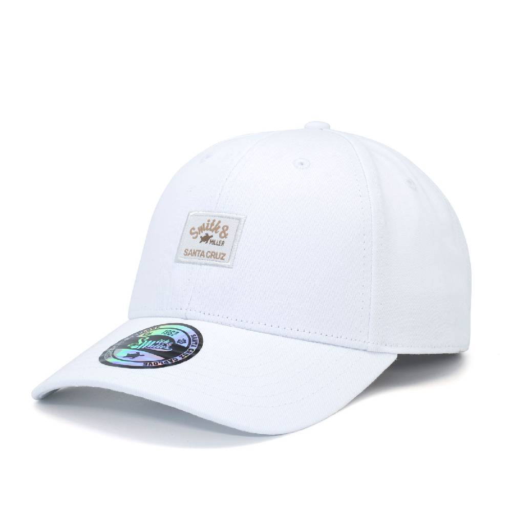 Smith & Miller Reno Unisex Curved Cap, weiß Zeitlich begrenztes Angebot