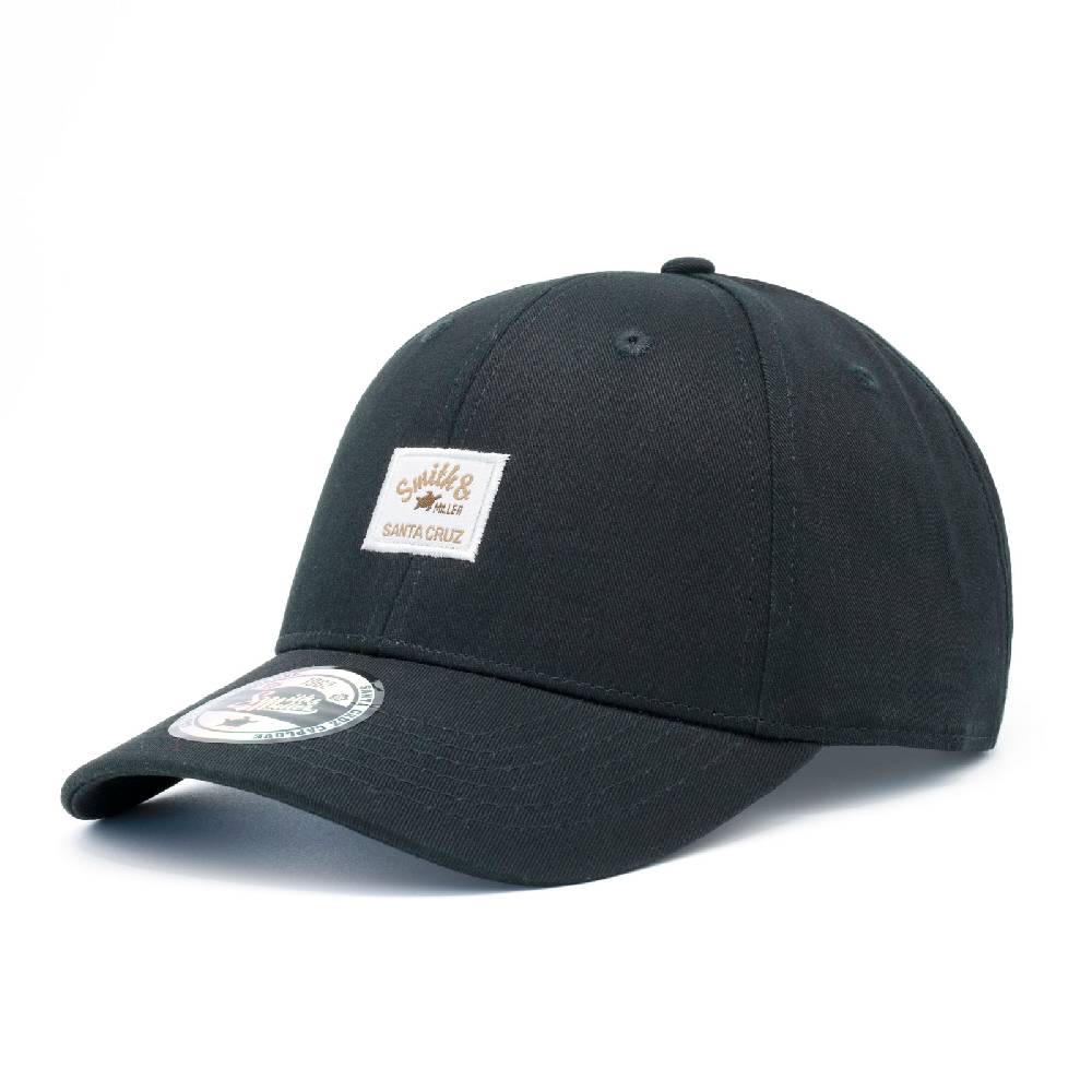 Smith & Miller Reno Unisex Curved Cap, black Blitzangebot