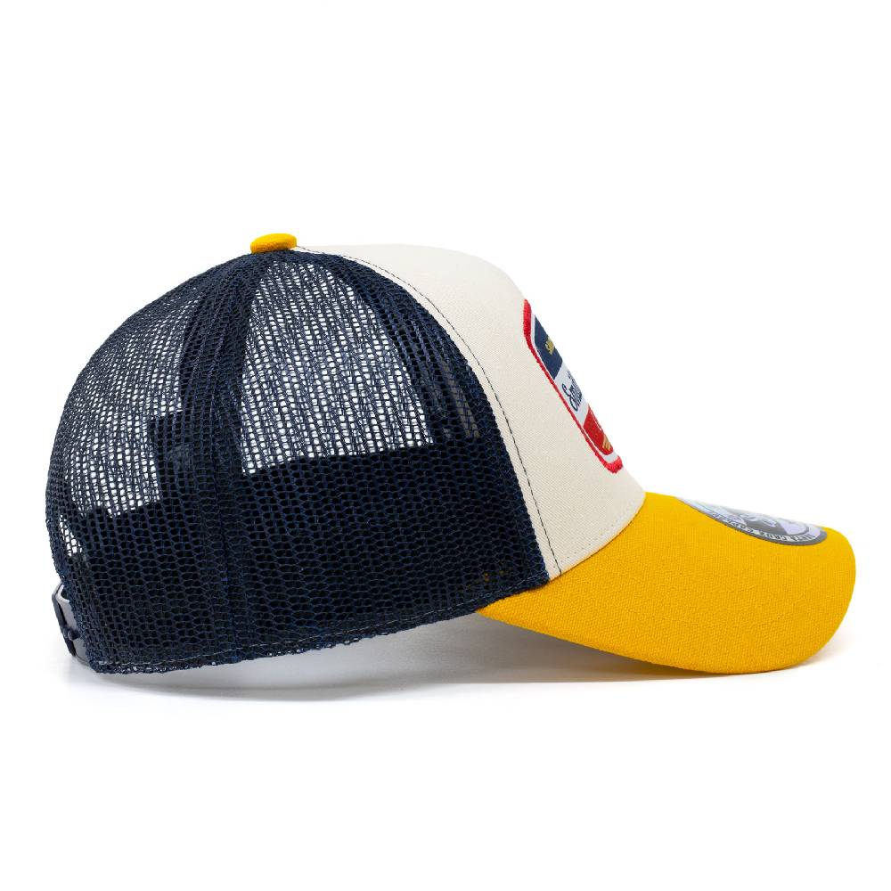 Smith & Miller Vicent Unisex Trucker Cap, stone - mango Bestseller