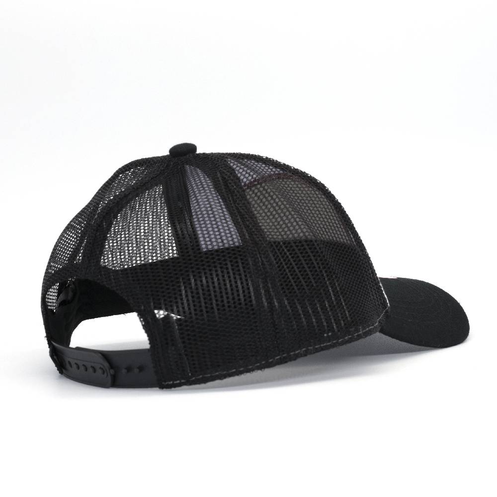 Smith & Miller Vicent Women Trucker Cap, black-white Räumungsverkauf
