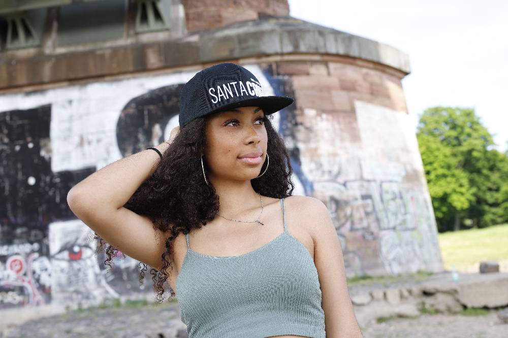 Smith & Miller Santa Cruz Women Flat Cap,black Kauf eins, bekomm eins gratis