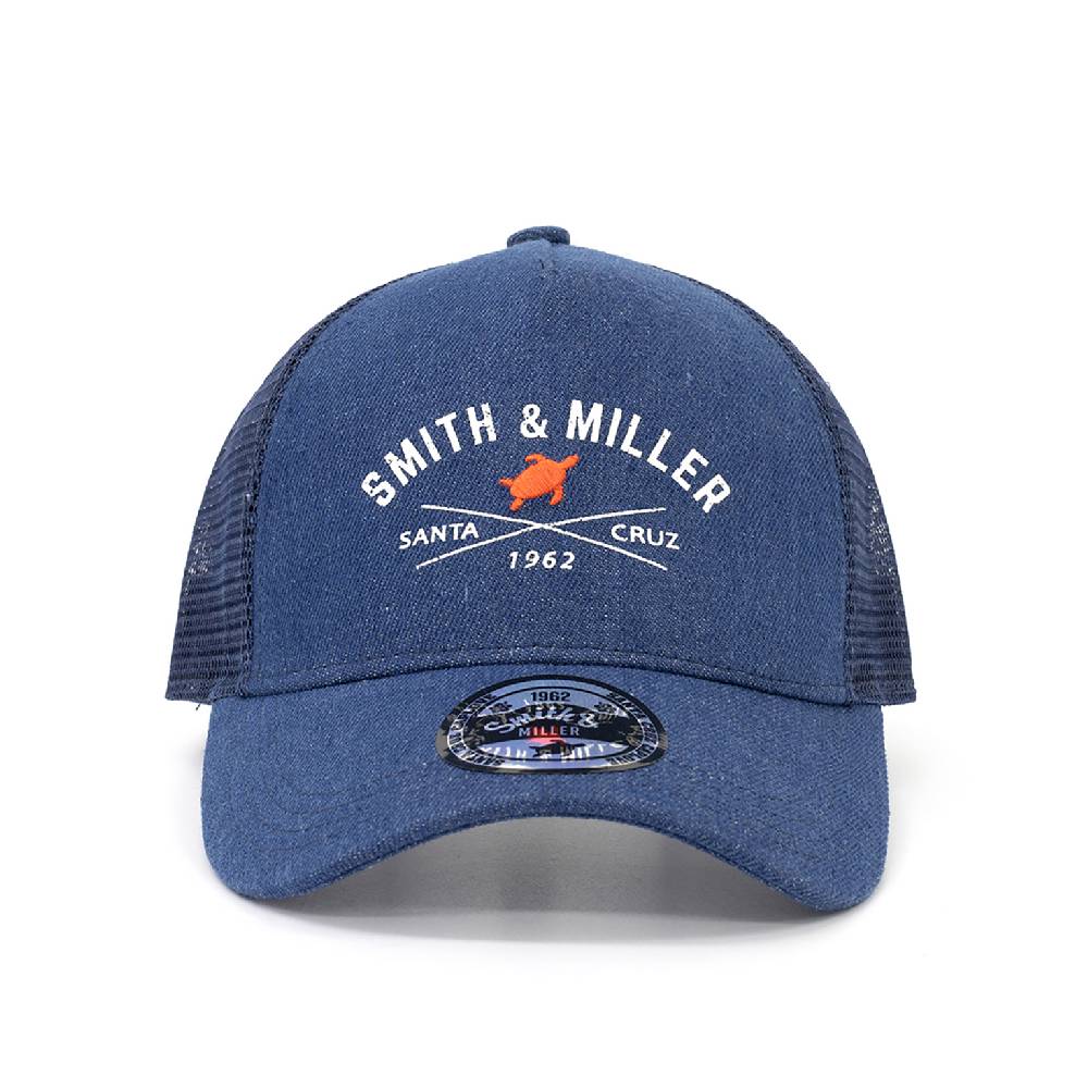 Smith & Miller Dawes Unisex Trucker Cap, denim - navy Riesige Ersparnisse
