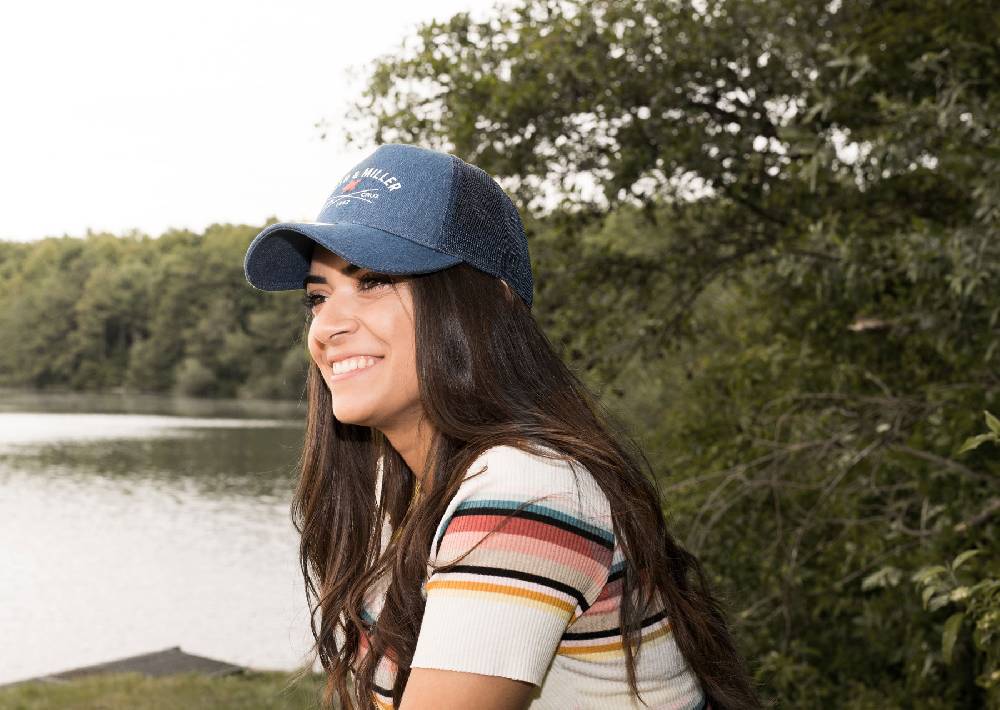 Smith & Miller Dawes Unisex Trucker Cap, denim - navy Riesige Ersparnisse