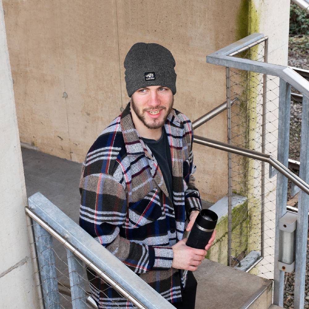 Smith & Miller Iduna Beanie, grey/black JETZT KAUFEN