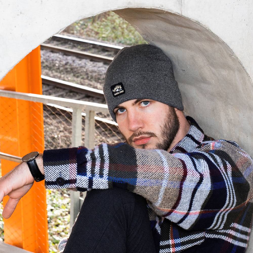 Smith & Miller Iduna Beanie, grey/black JETZT KAUFEN