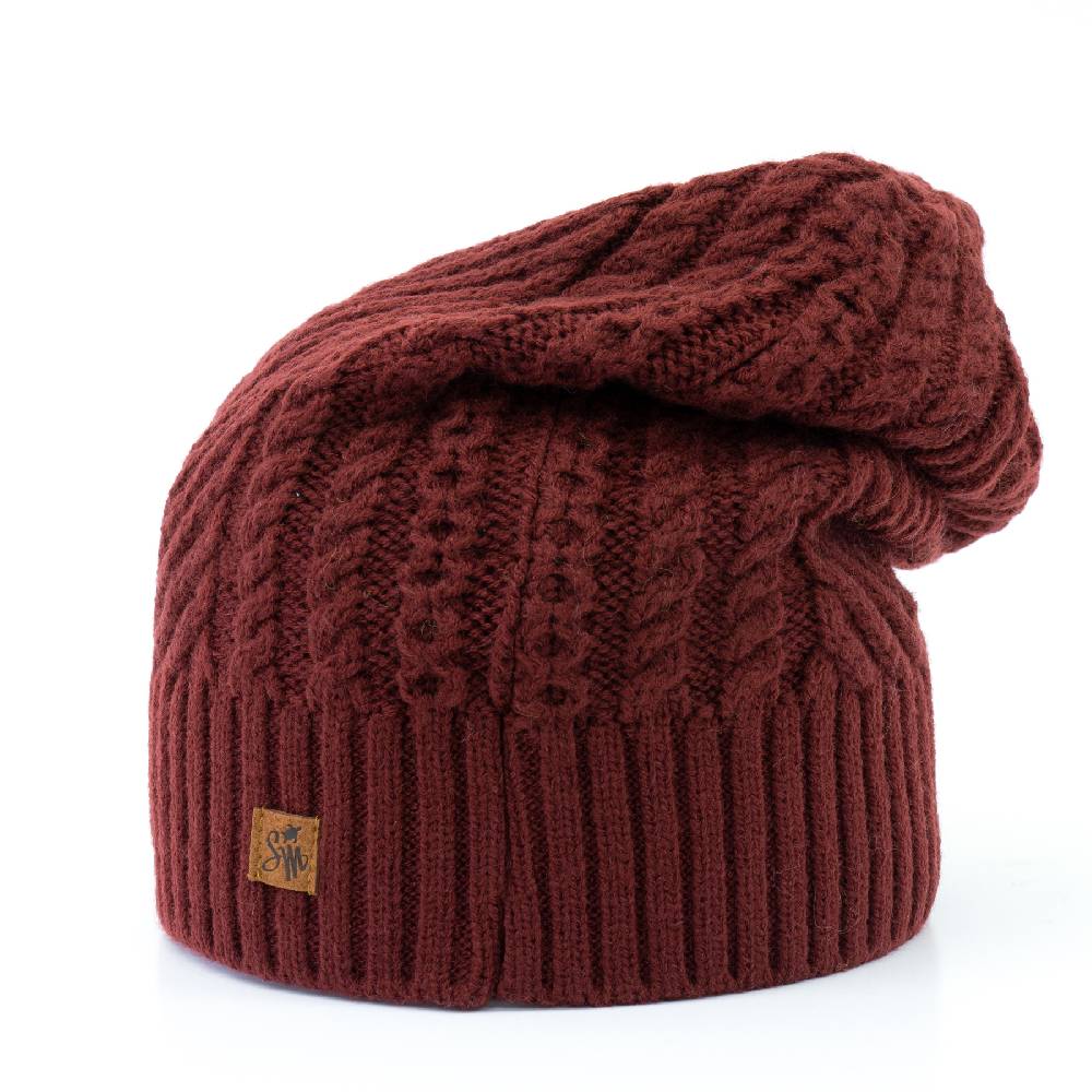 Smith & Miller Joda Beanie, bordeaux Bis zu 65% Rabatt