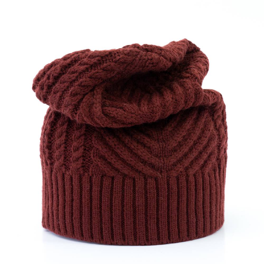 Smith & Miller Joda Beanie, bordeaux Bis zu 65% Rabatt