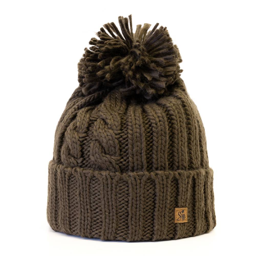 Smith & Miller Davos Beanie, brown Bis zu 55% Rabatt