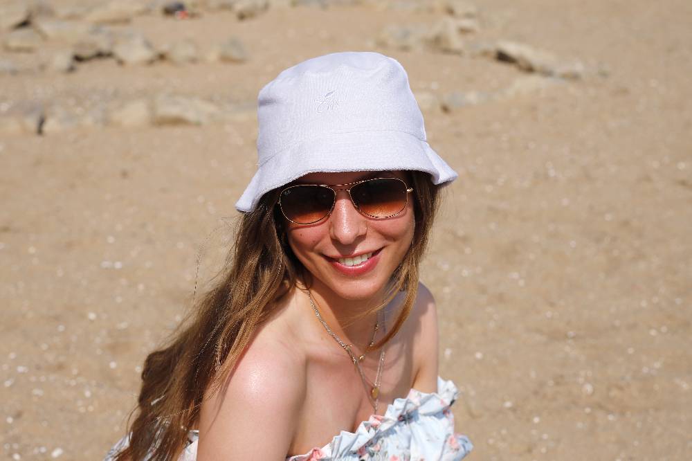 Smith & Miller Villariva Bucket Hat, white Speichern exportieren