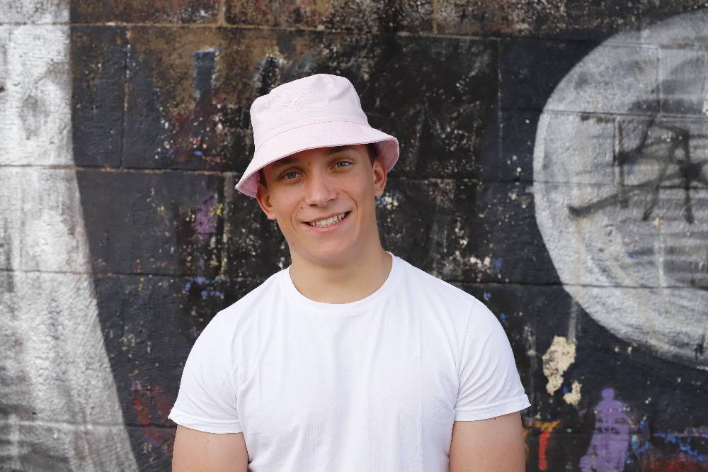 Smith & Miller Villariva Bucket Hat, lt. pink Im Verkauf